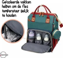 Luiertas - Rugzak - Baby - Kind - Mama - Papa - Slapen - Blauw - Relaxen -Lionelo Winkel 1200x1094 2