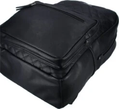 Kidzroom Popular Luiertas Rugzak - Zwart‎‎ - Verschoonmatje - Flessenhouder -Lionelo Winkel 1200x1097