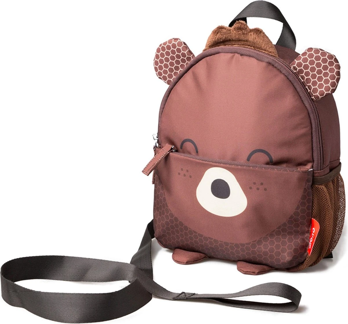 Kindertuigje Met Looplijn - Rugzak Voor Peuter & Kleuter - Tuigje Kind - Rugzaktuigje - Beer 1 Kindertuigje Met Looplijn - Rugzak Voor Peuter & Kleuter - Tuigje Kind - Rugzaktuigje - Beer