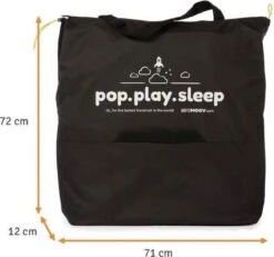 AeroMoov Instant Travel Cot Reisbed - Giraph Sky -Lionelo Winkel 1200x1124 4