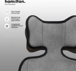 Hamilton By Yoop Inlegkussen Voor Buggy Grijs - Ademend Zitkussen Wandelwagen - Inlegmat Tegen Zweten En Beschermd Tegen Vlekken - Wasbaar Inzetstuk Kinderwagen -Lionelo Winkel 1200x1126 3