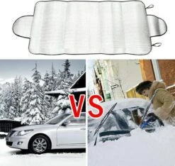 Universele Antivries Scherm Voorruit & Achterruit - Zonnewering / Zonwering Voorraam Beschermer - Autozonwering Autoraam - Aluminium - Universeel -Lionelo Winkel 1200x1135 4