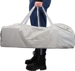 Ding Campingbedje - Grijs - 120x60 Cm - Reisbedje Inclusief Bodemmatrasje -Lionelo Winkel 1200x1143 5