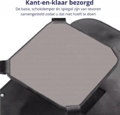 Nelbar Autospiegel Baby Verstelbaar – Achteruitkijkspiegel – Drempelproef – Baby Spiegel Auto Achterbank – Achteruitkijk Spiegel – 360 Graden Verstelbaar – XL Formaat -Lionelo Winkel 1200x1147 5