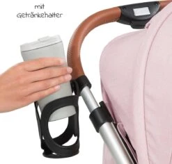 Hauck UpTown Buggy - Met één Hand Opvouwbaar - Roze -Lionelo Winkel 1200x1148