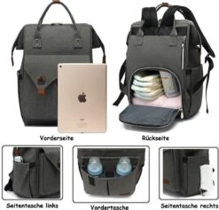 Luiertas (rugzak) Zwart 12 Luiertas (rugzak) Zwart -Lionelo Winkel 1200x1151