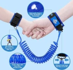 Veiligheidstuigje, Rugzakje. Veiligheidslijn Voor Kinderen, Polsband En Riem. Voorkomt Verdwalen Of Weglopen Van Uw Kind. -Lionelo Winkel 1200x1158 5