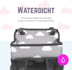 Casteleyn - Luier Organizer - Luiertas - Commodemandjes - Luierzak - Extra Ruim - Verstelbaar - Waterdicht - Wolkjes 19 Casteleyn - Luier Organizer - Luiertas - Commodemandjes - Luierzak - Extra Ruim - Verstelbaar - Waterdicht - Wolkjes -Lionelo Winkel 1200x1162