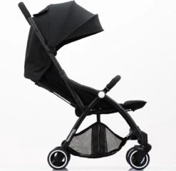 Hamilton By Yoop S1 Plus Buggy Met Monteerbare Premium Wieg – Nieuwer En Hoger 2023 Model - Stroller Met One Hand Folding Technologie – Zwart/Antraciet - Licht, Verstelbaar, Wendbaar - Geschikt Van 0 Maanden Tot 4 Jaar -Lionelo Winkel 1200x1167