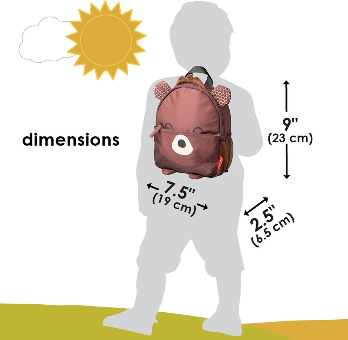 Kindertuigje Met Looplijn - Rugzak Voor Peuter & Kleuter - Tuigje Kind - Rugzaktuigje - Beer 8 Kindertuigje Met Looplijn - Rugzak Voor Peuter & Kleuter - Tuigje Kind - Rugzaktuigje - Beer - Afbeelding 8