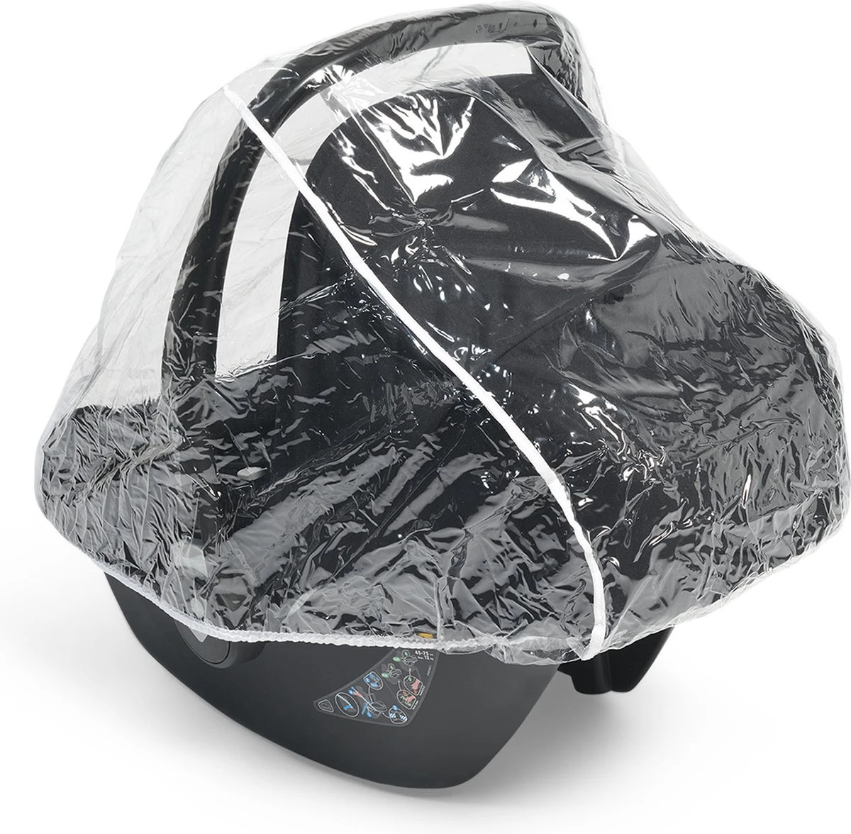 Jollein Regenhoes Autostoel - Universeel 3 Jollein Regenhoes Autostoel - Universeel - Afbeelding 3