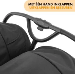 Deryan Luxe Rolo X2 Dubbele Buggy - Duo Buggy - Zwart -Lionelo Winkel 1200x1177 2