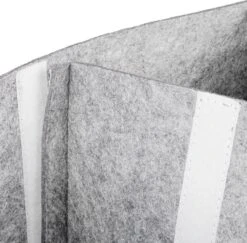 Relaxdays Luiertas Baby - Verzorgingstas Vilt - Organizer Luiers - Uitneembare Schotjes - Lichtgrijs -Lionelo Winkel 1200x1181 3