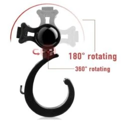 Kinderwagen Tassenhaakjes - Buggy Haakjes - Babywagen - Haakjes Voor Tassen - Set Van 2 - Rheme -Lionelo Winkel 1200x1181 7