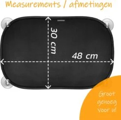 Zonnescherm Auto Baby - UV Protectie - Zonwering Auto Zijruit - Zonwering Raam - Zonnescherm Auto Zuiruit - Zonnescherm Auto Kind - Auto Zonnescherm Baby -Lionelo Winkel 1200x1185 4