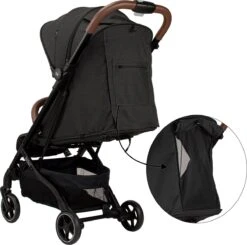 Buggy Novi Baby® Sky Black Melange -Lionelo Winkel 1200x1190 2