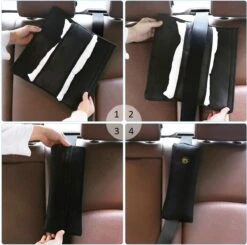 Gordelbeschermer Zwart Auto - Gordelkussen Kind - Slaapkussen - Nekkussen Kind Auto - Autogordel Kussen - Autogordel Beschermer - Auto Accessoires - Auto Accessories Interieur - 1 Stuk -Lionelo Winkel 1200x1192 4