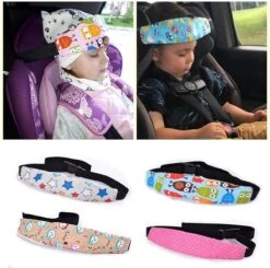 Baby-autozitje - Hoofd Ondersteuning - Kinderen Riem Bevestigingsriem - Verstelbare Jongen - Meisje Boxen Slaap Klepstandsteller Baby- Saftey Kussens -Lionelo Winkel 1200x1192 6