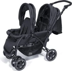 Deryan Luxe Elena Dubbele Buggy- Duo Buggy – Tandem Buggy – Compact En Lichtgewicht -Lionelo Winkel 1200x1194 2