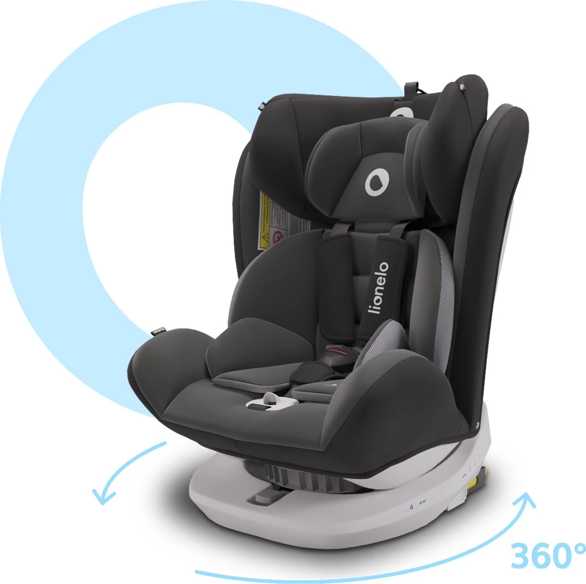Lionelo Bastiaan - Autostoel - Roteerbaar - 0-36kg - 360° Draaibaar 3 Lionelo Bastiaan - Autostoel - Roteerbaar - 0-36kg - 360° Draaibaar - Afbeelding 3