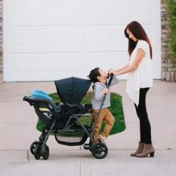 Joovy Caboose Graphite Stand On Tandem Buggy - Zwart - Duo Buggy - Dubbele Buggy -Lionelo Winkel 1200x1199 8