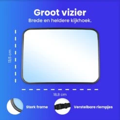 Autospiegel Baby - Achteruitkijkspiegel - Eenvoudig Monteren - Hoofdsteun Achterbank - EJC Products -Lionelo Winkel 1200x1200 1042