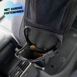 Reismonkey Auto Organizer – Auto Accessories – Voor Telefoon - Autostoel Organizer – Zwart – Auto Portemonnee -Lionelo Winkel 1200x1200 1078