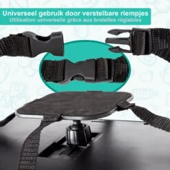 Merkloos Autospiegel Baby - Verstelbare Spiegel Hoofdsteun Autostoel Achterbank - Veiligheidsspiegel - Baby En Kids - 19 X 30cm - 360 Graden Draaibaar - Zwart -Lionelo Winkel 1200x1200 1082