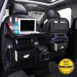 Merkloos PREMIUM Autostoel Organizer - Carseat Organiser - Auto Stoel Organizer - Tablet Houder - Auto Tafeltje - Auto Organizer - Beker Houder - Paraplu Houder - Tissue Doos Houder -Lionelo Winkel 1200x1200 1126