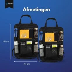 Tenify Premium Luxe & Stevige Auto Organizer Met Tablet Houder - Set Van 2 - Extra Opbergruimte - Beschermer - Autostoel - Accessories 17 Tenify Premium Luxe & Stevige Auto Organizer Met Tablet Houder - Set Van 2 - Extra Opbergruimte - Beschermer - Autostoel - Accessories -Lionelo Winkel 1200x1200 1136