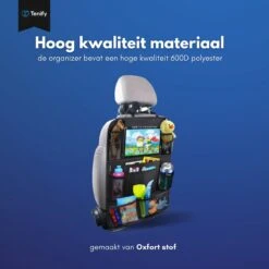 Tenify Premium Luxe & Stevige Auto Organizer Met Tablet Houder - 1 Stuk - Extra Opbergruimte - Beschermer - Autostoel – Accessories -Lionelo Winkel 1200x1200 1143