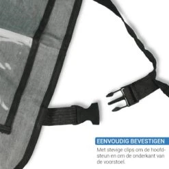 Vannons - Autostoel Organizer - Auto Organizer Voor Kinderen - Met IPadhouder - Grijs -Lionelo Winkel 1200x1200 1152