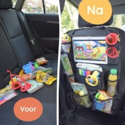 Merkloos Autostoel Organizer Met Tablet Houder - Universele Autostoel Beschermer - Autostoel Hoes Voor Kinderen -Lionelo Winkel 1200x1200 1163