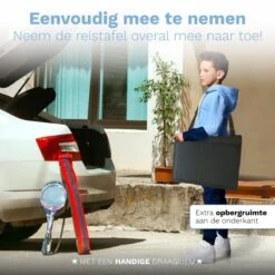 Blyzi - Reistafel Auto Met Tablethouder – Opvouwbaar – Speeltafel Voor Onderweg – Auto Organizer – Tekentafel - Zwart -Lionelo Winkel 1200x1200 1204