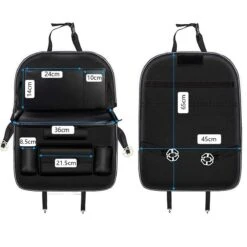 Luxe Auto Organizer Met Tablet Houder Autostoel Organiser Ipadhouder Voor Kinderen – Zwart -Lionelo Winkel 1200x1200 1257