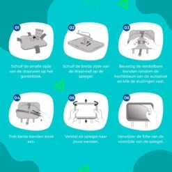 Aomni Verstelbare Autospiegel Baby – 360 Graden Roteerbare Baby Spiegel Auto – Kinder Achteruitkijkspiegel -Lionelo Winkel 1200x1200 1267