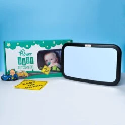 Autospiegel Baby Met Autosticker - Baby Spiegel Auto - Achteruitkijkspiegel - Baby Autospiegel - Verstelbaar -Lionelo Winkel 1200x1200 1302