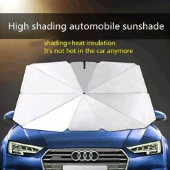 TDR - Zonnescherm / Autoparaplu - Binnenkant Voorruit Auto - Opvouwbaar - Hitte En UV Bescherming - 122 X 65 Cm -Lionelo Winkel 1200x1200 1341