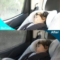 CUBEXCOM® Auto Zonnescherm, Autoraamschaduwen Voor Baby, Kinderen, Volwassenen En Huisdieren, 2 STUKS, Autoruit Zonwering, Universele Zonnescherm Zonnewering, Auto Klamboe Gordijn, UV Zonbescherming Protectie, Anti-Verblinding -Lionelo Winkel 1200x1200 1353