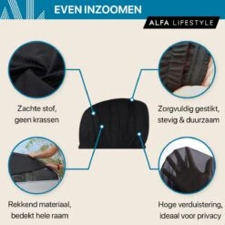 ALFA LIFESTYLE® Luxe Zonneschermen Auto - SHADE PRO V1 - UV Protectie Bescherming - 2 Stuks -Lionelo Winkel 1200x1200 1394
