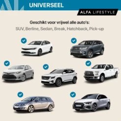ALFA LIFESTYLE® Luxe Zonneschermen Auto - SHADE PRO V1 - UV Protectie Bescherming - 2 Stuks -Lionelo Winkel 1200x1200 1400