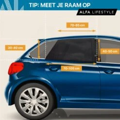 ALFA LIFESTYLE® Luxe Zonneschermen Auto - SHADE PRO V1 - UV Protectie Bescherming - 2 Stuks -Lionelo Winkel 1200x1200 1402