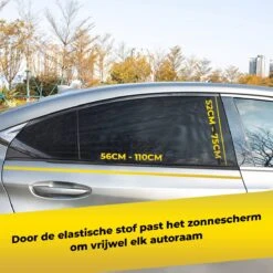 MostEssential Premium Zonnescherm Auto Baby – Zonnescherm Auto Zijruit - Zonwering Auto Voor Baby En Kind – UV Protectie - Zonder Zuignappen - Inclusief Luxe Opbergtas -Lionelo Winkel 1200x1200 1404