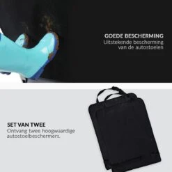 Buxibo - Auto Stoelbeschermer - Auto Stoelhoes - Beschermer Achterkant Autostoel - Voor Voorstoel - 2 Stuks -Lionelo Winkel 1200x1200 1448