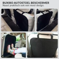 Buxibo - Auto Stoelbeschermer - Auto Stoelhoes - Beschermer Achterkant Autostoel - Voor Voorstoel - 2 Stuks -Lionelo Winkel 1200x1200 1450