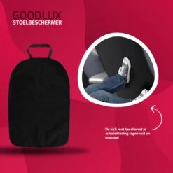 Goodlux Autostoel Beschermer Achterkant – Autostoelhoes – Voorstoelbeschermer – Kick Mat – Stoelbeschermer Auto - Stoelhoes -Lionelo Winkel 1200x1200 1487
