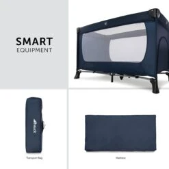 Hauck Dream N Play Plus Campingbedje - Navy -Lionelo Winkel 1200x1200 1554