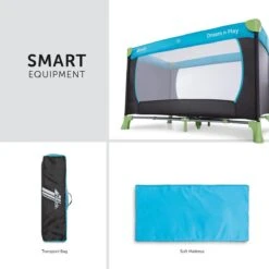 Hauck Dream N Play Campingbedje - Waterblue -Lionelo Winkel 1200x1200 1647