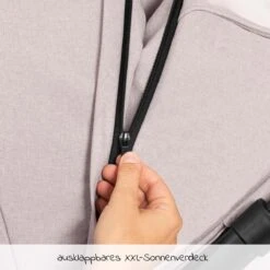 Hauck UpTown Buggy - Met één Hand Opvouwbaar - Beige -Lionelo Winkel 1200x1200 252