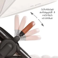 Hauck UpTown Buggy - Met één Hand Opvouwbaar - Beige -Lionelo Winkel 1200x1200 255